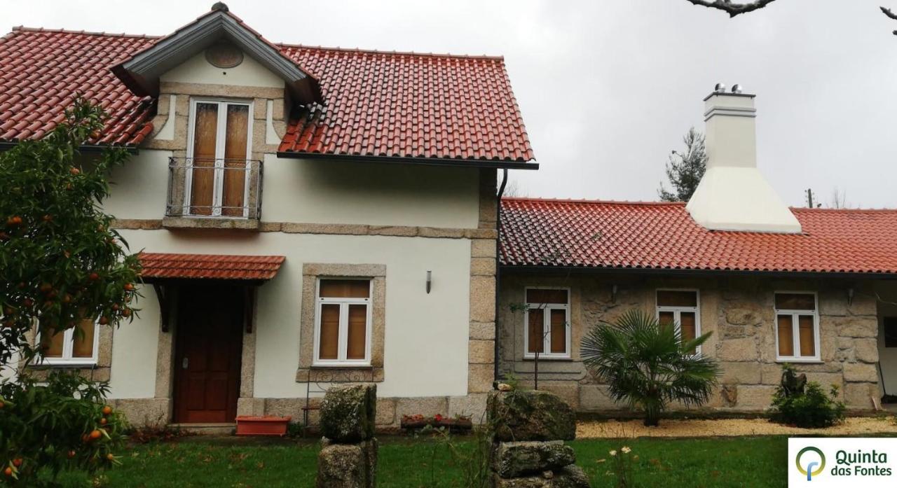 Quinta Das Fontes - Alojamento Rustico Local E Turismo Rural Sao Pedro do Sul Ngoại thất bức ảnh